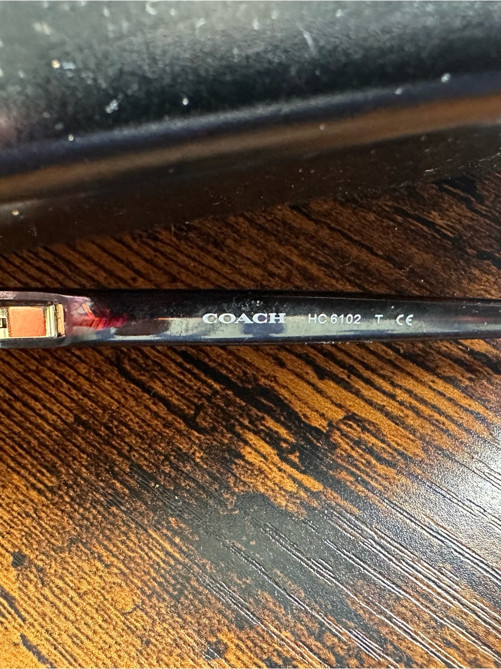 Coach Women's Tortoiseshell Glasses - Brown/Black - Picture 5 of 7